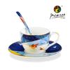 Picasso 'Flying' High-End Porcelain Coffee Cup Set