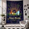 Custom Tapestry Wall Hanging, Terraria Personalized Name Text Home Wall Decor