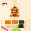 Multi-color Beads Kit DIY Highland Cow Beading Kit, Cute 3D Bead Craft Pendant Handmade Ornaments with Colorful And Instructions, Beadwork for Adults