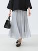 B:MING LIFE STORE by BEAMS Women's Poppy Pleated Skirt (S-M) ICE_GREY S