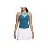 Nike Топ-майка Court Dri-FIT Slam с логотипом и цветными блоками, женские топы, синий FD7929-381