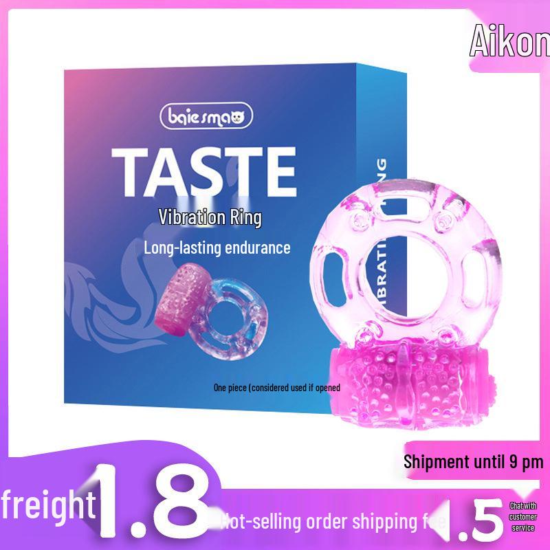 Кристальное вибрационное кольцо на член JJ: Игрушка для взрослых для пар, Одна штука