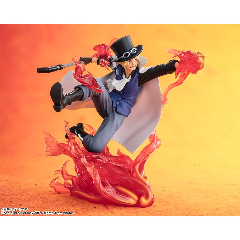 TAMASHII NATIONS Figuarts ZERO One Piece Сабо Огненный Кулак Фигурка 190 мм ПВХ АБС Окрашенная Коллекционная