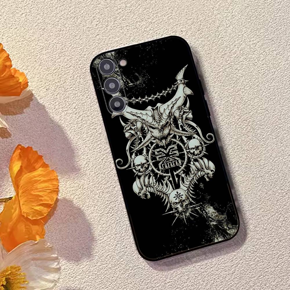 Чехол для телефона Game W-Warhammer-ES 40k Черный силикон Мягкий Для Samsung Galaxy A73,A72,A71,A70,A53,A52,A51