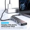 USB-C хаб на 5/6/7 портов с 4K HDMI, быстрой зарядкой PD, USB 3.0 2.0, док-станция Type C для MacBook iPad Samsung