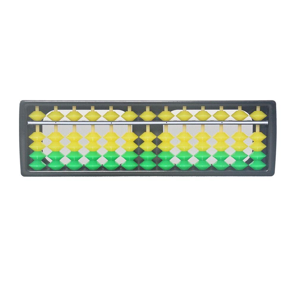 Многоцветные счеты для вычислений 13 разрядов Прочные счеты для счета Дошкольные