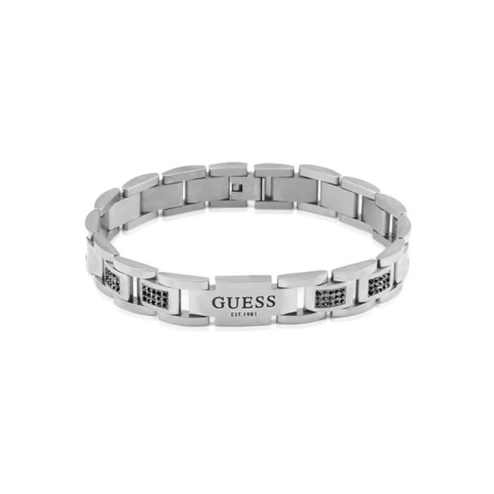 Браслет - GUESS - JUMB01342JWSTBKT/U - Серебристый - Серый - Мужской