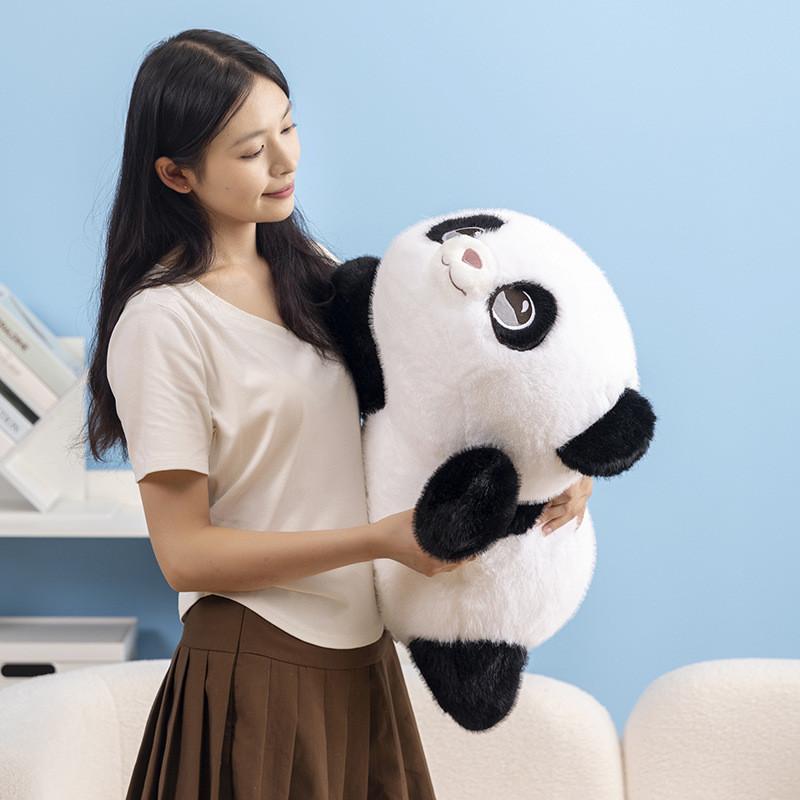 Soft And Adorable Panda Plush Toy With Cozy Cuddle Features For Kids And Collectors