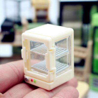 Миниатюрный симулятор, витрина для продуктов питания, шкаф для завтрака, модель кукольного домика, игрушечные аксессуары