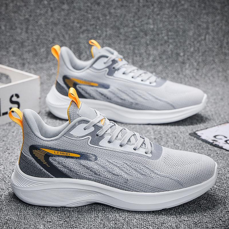 Running Sneaker Plus Size 45 46 47 48 49 50 Men Sport Shoes Fashion Casual Mesh Breathable Height Increased Flat Platform Shoes