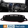 Car Dashboard Cover For Toyota Vios Gen 4      trument Desk Sun Shade Mat Non-slip Pad Accessories