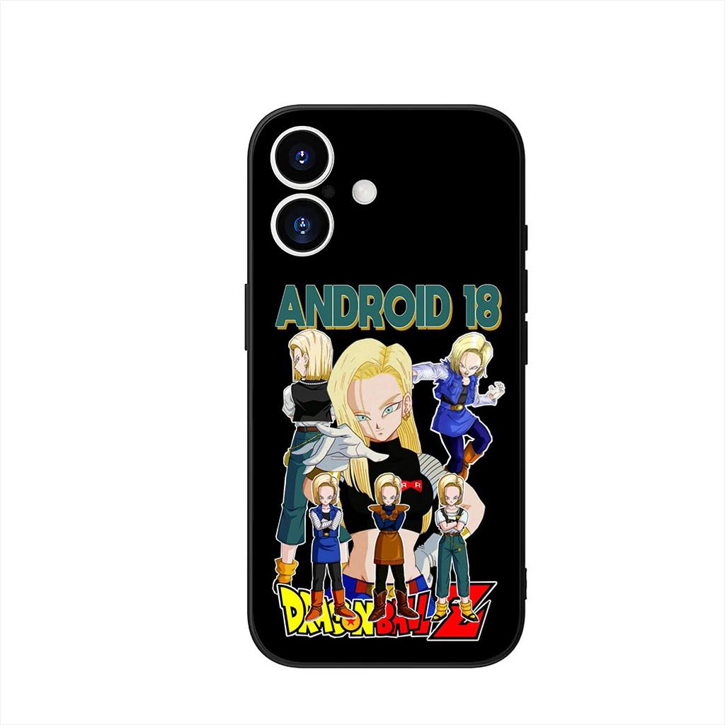Android 18 Dragon Gokus Balls Z Cover Phone Case for Xiaomi Redmi Note 14 12 13 ProPlus A3 Pro Plus 12C 13C 14C 5G