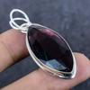 Amethyst Gemstone Handmade 925 Sterling Silver Jewelry Pendant 2.17" R2q47