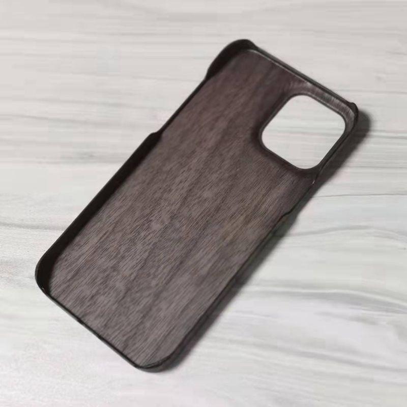 Wooden Phone Case IPhone 13 Pro Mini 12 Shockproof Protective Cover