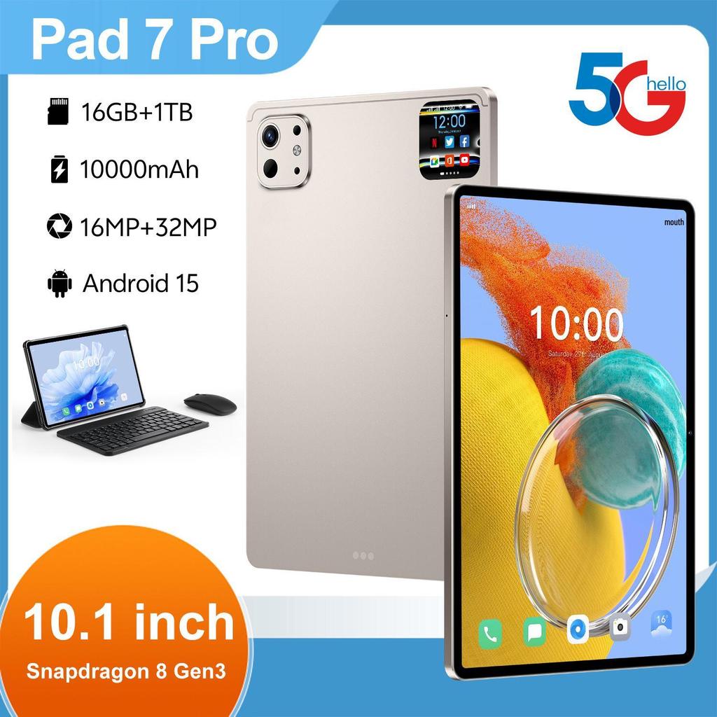 Планшет Android Pro 13 Cross-Border 10,1", Восьмиядерный, 16 ГБ + 1 ТБ, Совместимость с 4G