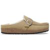 Birkenstock Букли Шеллинг Удобные Универсальные Нескользящие Закрытые Тапочки Женские тапочки Бежевый 1028633