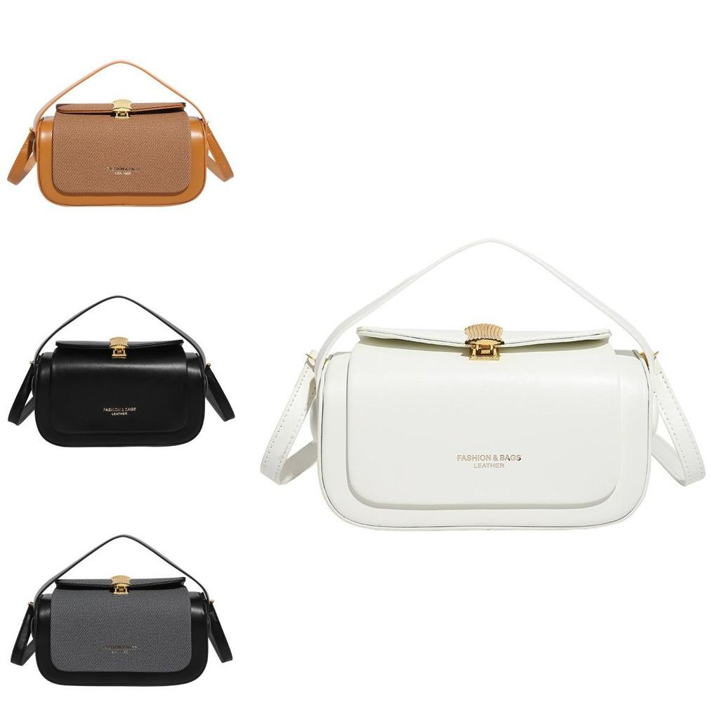 Винтажный цвет Однотонные сумки Вдохновленная ПУ Маленькая сумочка Замок Отделение Для повседневного использования