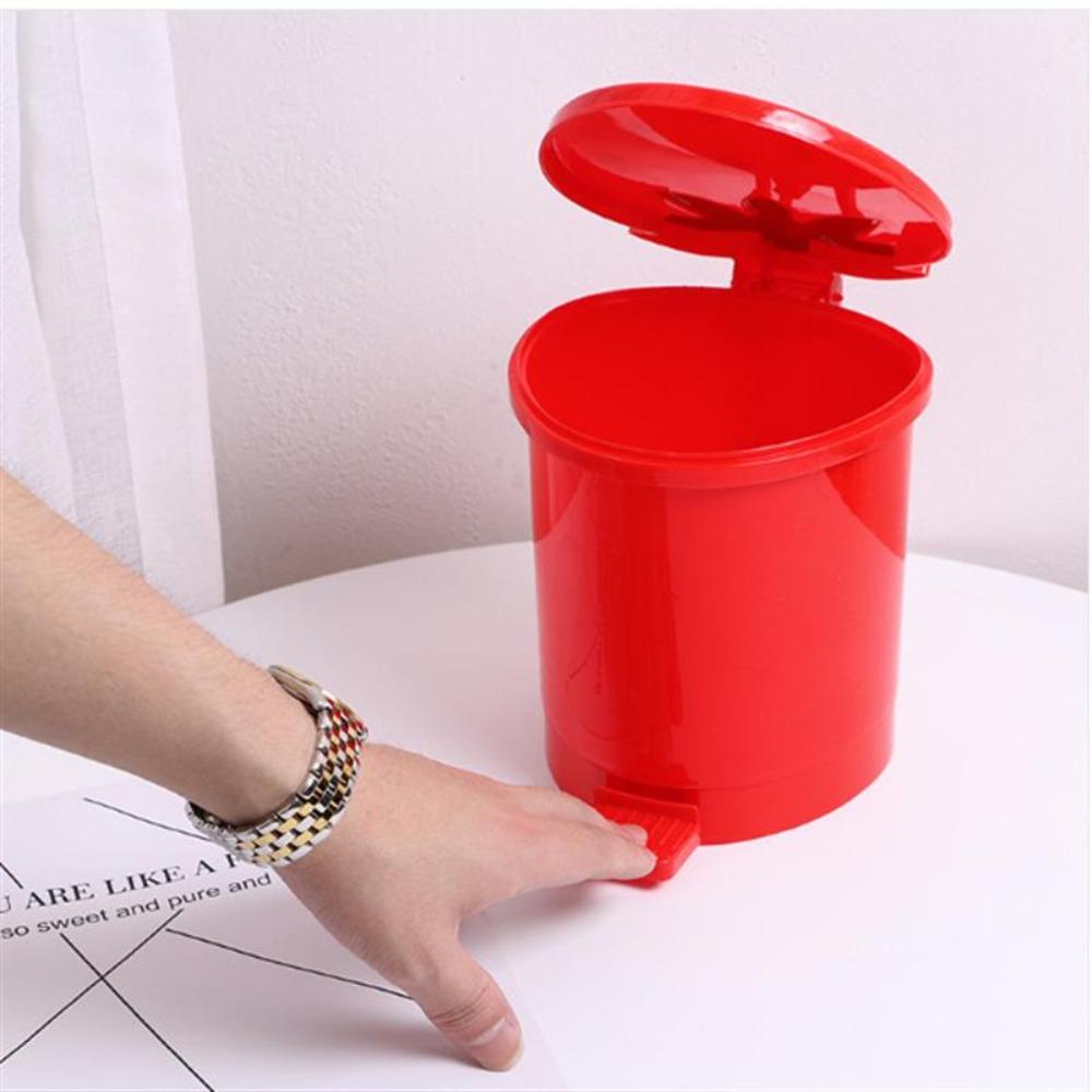 Sealing Garbage Container Strawberry No Odor With Lid Trash Basket Dustbin Trash Can Wastebasket