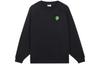 Li Ning Sweatshirts Unisex Black Crew Neck Moderate Regular AWDSD83-1