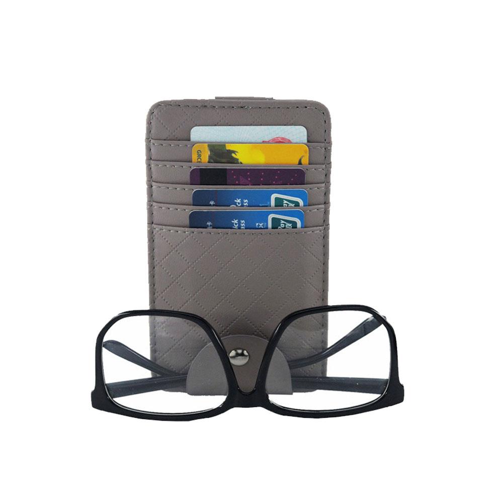 Органайзер для солнцезащитного козырька автомобиля с несколькими карманами, карманный органайзер для аксессуаров салона автомобиля, чехол для хранения документов, держатель для ручек