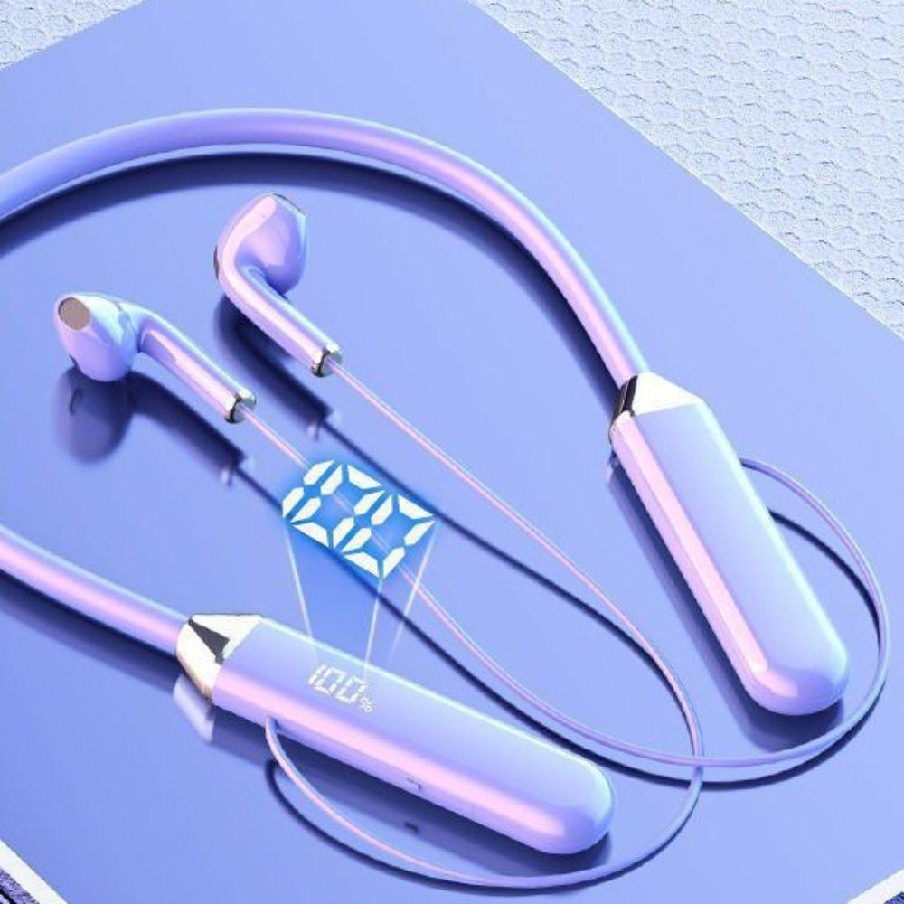 With Microphone Wireless Headphones Bluetooth Neckband Headphones Bluetooth Earphone Phone