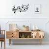 Music Note Wall Decor Metal Music Notes Wall Art,  Elegant and Dynamic Note Decor for Enhancing Music Rooms, Studios