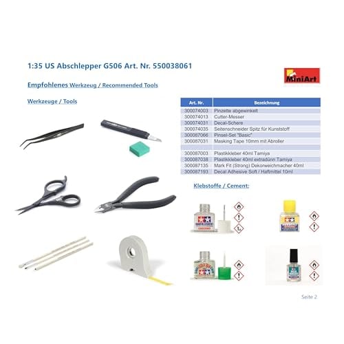 Miniart Масштаб 1/35 Американский эвакуатор G506 Пластиковый набор для сборки MA38061