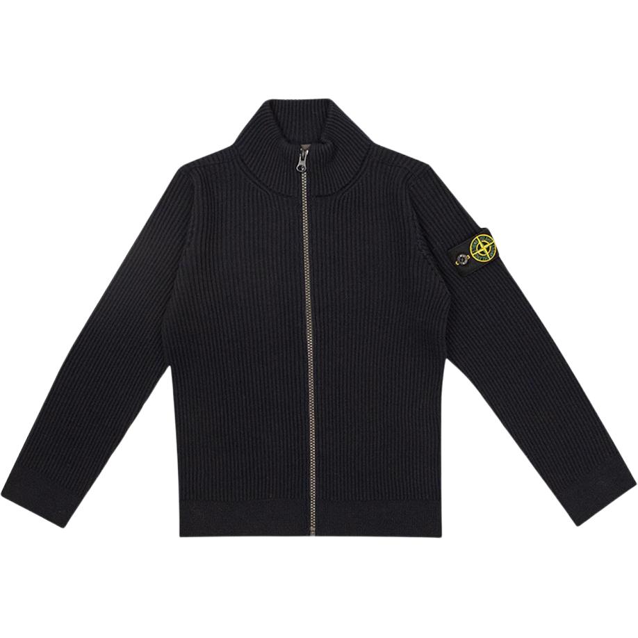 STONE ISLAND Свитер на молнии с длинным рукавом вязаный детский Детский свитер 7716512A3-V0029