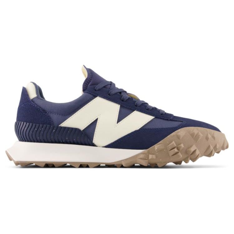New Balance XC-72 Ретро Удобная Амортизация Низкие Кроссовки для Повседневной Носки Унисекс Кроссовки Синий Белый UXC72QI