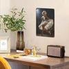 Винтажная металлическая танцующая фигурка Настенное искусство 8x12 дюймов Ретро Железный знак Домашний декор Для гостиной Спальни Прочная скульптура