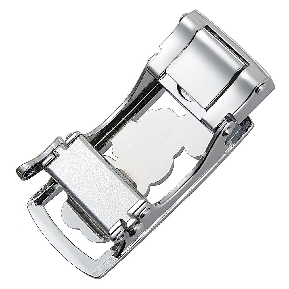 Luxury Rhinestone Belt Buckle Women's Letter Alloy Buckle Versatile Stylish Belt Accessories 2.5cm