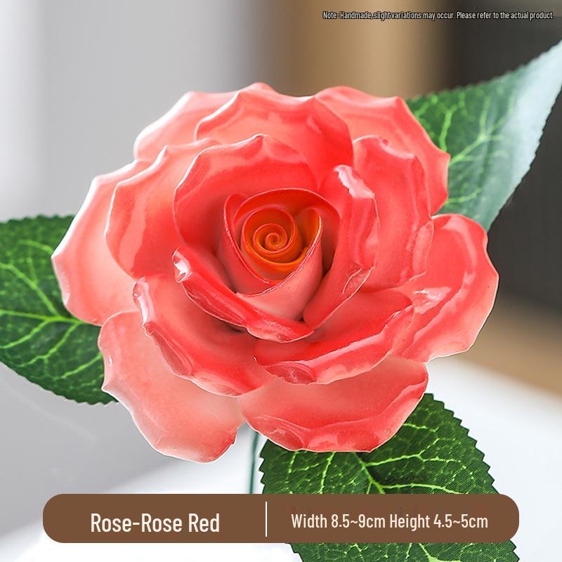 Handcrafted Ceramic Flowers, Preserved Bouquets, Home Decor, Display & Stall Items, Cultural Gifts