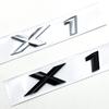 3D ABS Черный Хром Буквы на Автомобиль Задний Значок на Багажник X1 X2 X3 X4 X5 X6 X7 Наклейка с Логотипом Эмблема Надпись Аксессуары