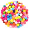 Jewelry Kids Toy Accessories Pompones Pompom DIY Fluffy Handmade Material Sewing Craft Plush Ball Wedding Decor 10/15mm Soft Multicolor