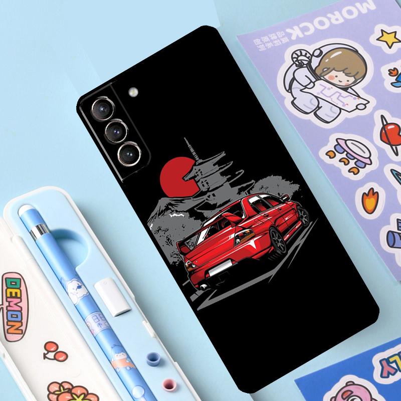 Чехол JDM Car Evo для Samsung Galaxy S23 S21 FE S20 FE S22 Plus Note 20 Ultra Note 10 S8 S9 S10 Plus