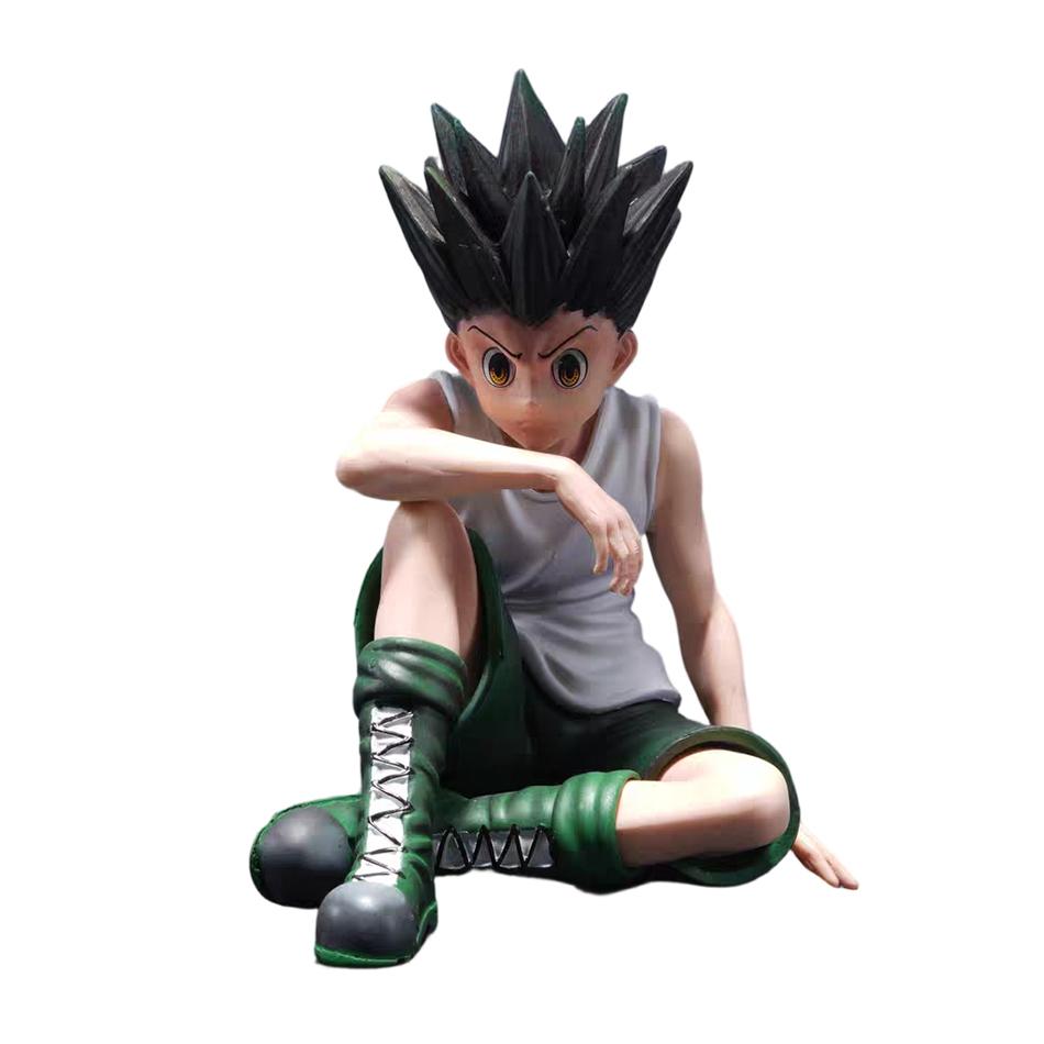 Аниме Hunter x Hunter Фигурки Сидячая Поза Сяо Цзе ПВХ Модель Настольная Коллекция Украшения Детский Подарок