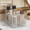Double Layer Cosmetic Organizer Shelf Multifunctional Plastic Bathroom Shelf Pull Out Cabinet Storage Kitchen Organizer