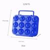 Portable 6/12 Grid Egg Storage Box for Outdoor Picnic, BBQ, and Camping Keep Your Eggs Safe and Fresh Kitchen Tools