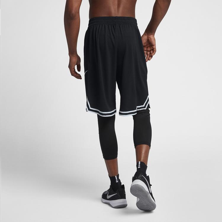 Nike Шорты Dry Dna с эластичным шнурком на талии, мужские черные 925820-010