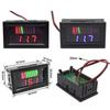 LED Digital Voltmeter Battery Fuel Gauge Suitable For Marine Motorcycle 12V-72V