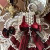 Retro Palace Style Pet Dog Clothes Luxury Handmade Crytal Cross Bow Princess Dresses For Small Medium Dog Poodle outfits puppy