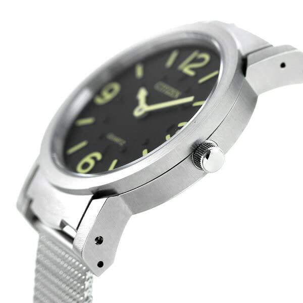 Citizen Тактильные часы для слабовидящих AC2200-55E Унисекс Сетчатый ремешок