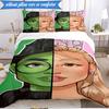 Magic witch And Friendship 3pcs K-pop music group Bedding set,Ideal for Bedroom, Dormitory,Including Duvet Cover And 2pcs Pillowcases,Fan gifts