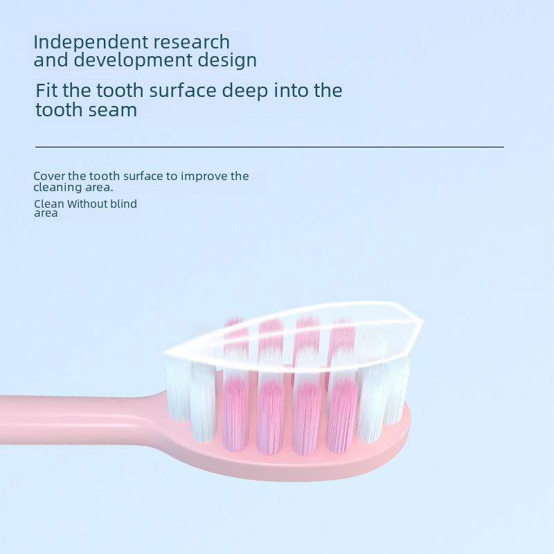 Сменные насадки для электрической зубной щетки Smart - Мягкая щетина DuPont, 3 шт. в упаковке для взрослых и детей