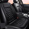 12V Heated Car Seat Cushion 2 Levels of Temperature Adjustable Seat Mat Overheat Protection Rhombus Texture Auto Seat Pad