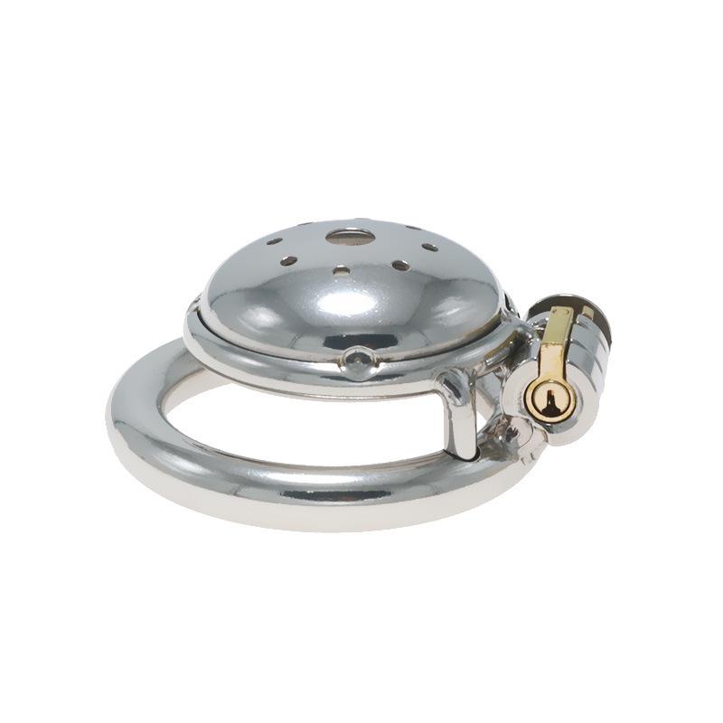 Нержавеющая сталь CBQ замок клетка для пениса целомудрие устройство CB целомудрие замок ложная мать устройство игрушка для взрослых секс-инструмент