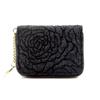 Flower Short Money Card Holder Wallets Ladies Mini Short Change Bag Female Card Coins Purse for Women