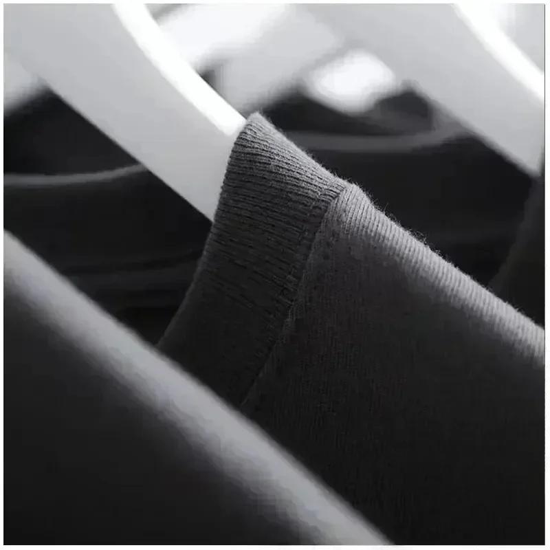 Summer Luxury Brand Cotton Men's and Women's T-shirt Short Sleeve