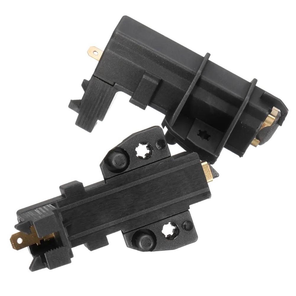 Угольные щетки двигателя Пластиковые аксессуары для стиральной машины Черные