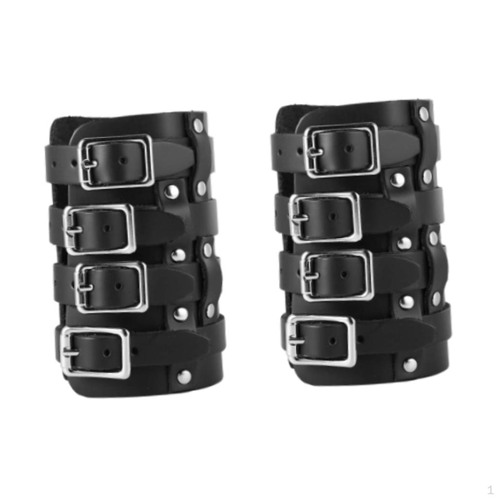 Перчатки наручи средневековые наручи взрослые регулируемые для вечеринки